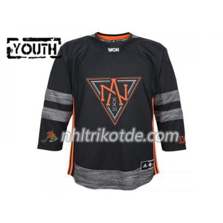 Team Nordamerika Trikot Blank 2016 World Cup Schwarz Premier - Kinder